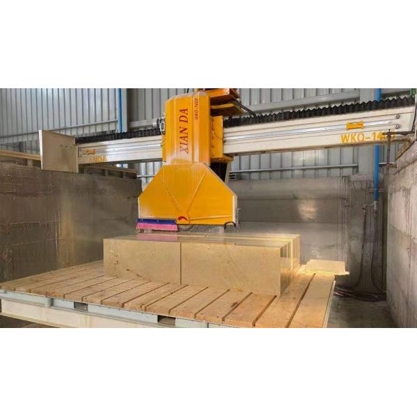 Máquina de corte de sierra de puente para cortar mármol y piedras