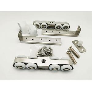 Аксессуары раздвижной двери Bathroom сатинировки сползая нагрузку ODM ≤120kg колеса ролика