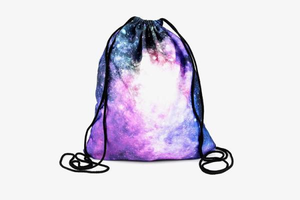 Dye Sublimation Custom Drawstring Backpack Shoes Drawstring Rucksack
