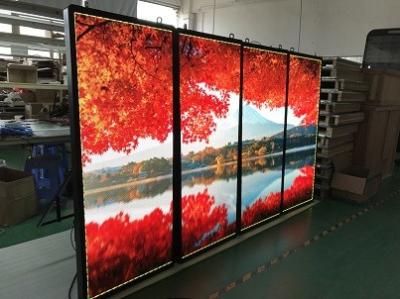 High Definition P2.5 LED Poster Screen Wireless / Phone Control Easy Installation