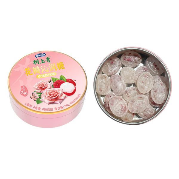 炭水化物 の ない 硬い 甘い お菓子 と ローズ リッチー の 味