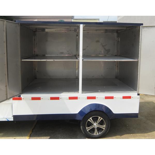 Mini Dimensions Electric Cargo Truck with Stainless Steel Cargo Box 500kg Payload