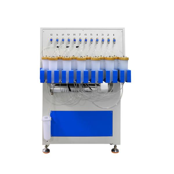 12 Colors Automatic PVC Dripping Machine for Making Silicone Keychains Crafts