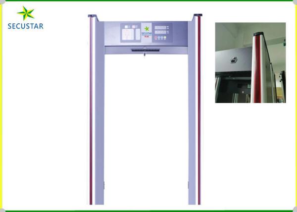 Bomb Detection Door Frame Metal Detector , Walk Through Security Scanners