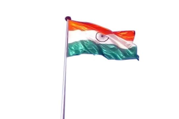 Light Weight Office Small Flag Pole , Conical Indoor Flagpole Stand Round Base
