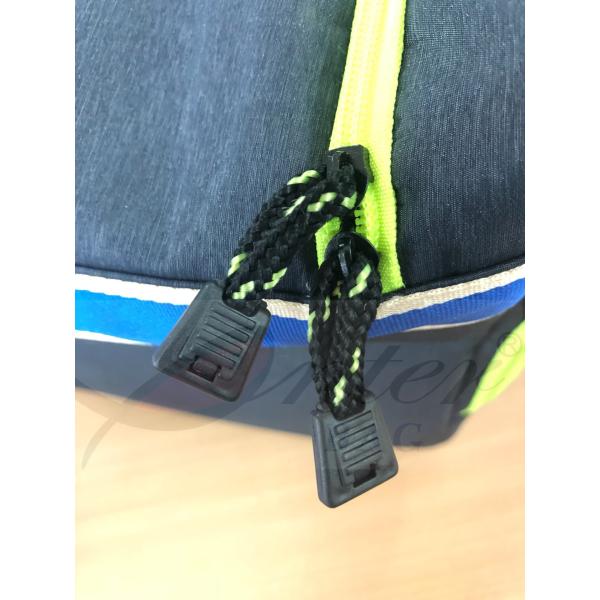 Blue Rolling Insulated Cooler Bag , Insulated Wheeled Camping Cooler Bag , Thermal Insulated Trolley Bag