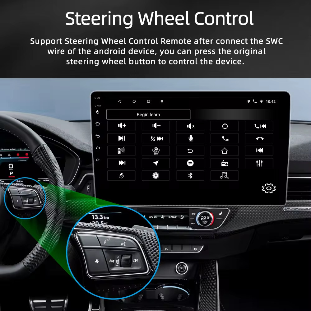 TS10 7862 Универсальный авторадио DVD-плеер Carplay Android 9 дюймов 10 дюймов