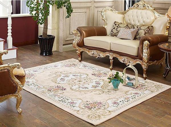 Europe Style Residential Cut Pile Wilton Carpets And Rugs Easy Care Durable Stain Resistance