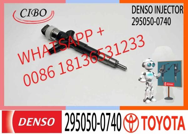 L'injecteur de rails communs de haute qualité est utilisé pour Toyota 295050-0740 23670-30420 295050-0620