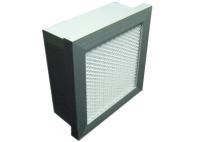 Mini épurateur d'air de filtre de Hepa de médias de fibre de verre de pli, rendement élevé H10 - H14