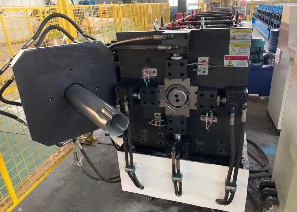 Rainwater Down Pipe Roll Forming Machine 8-15m/Min Weight 3t