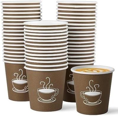 Juice Waterproof Single Wall Coffee Cups Custom Paper Cups With Logo