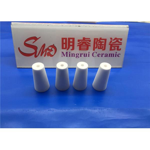 Ivory Ceramic Sandblasting Nozzle , Industrial Alumina Ceramic Suction Nozzle