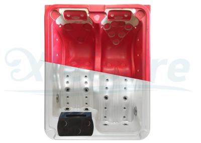 O molde vermelho da banheira de hidromassagem 3D moldou os Recliners duplos 1900×1500×840 milímetro das salas de estar da banheira de hidromassagem plástica