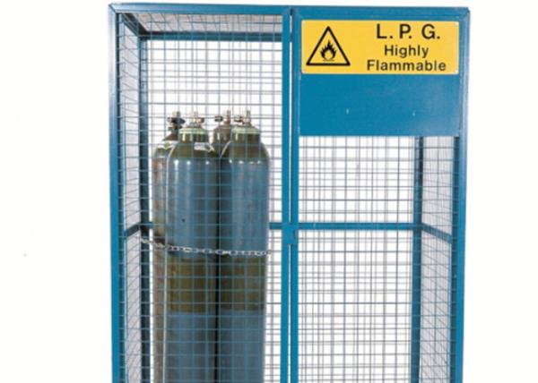 Large Size Gas Cylinder Cages Air Conditioner Cage Anti Theft For Warehouse             