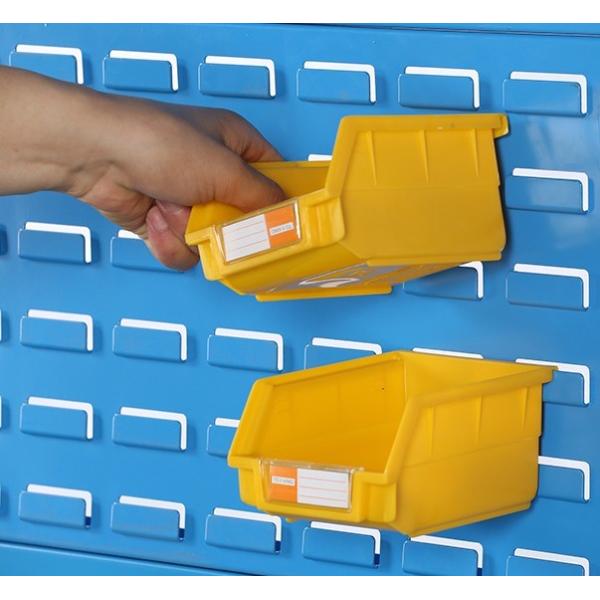 Heavy Duty Plastic Shelf Bins for Industrial Parts Storage & Warehouse Organization