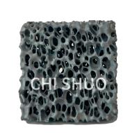 0.01mm Metal Filtration Sicilian Ceramic Foam Filter 30mm Customized Grey