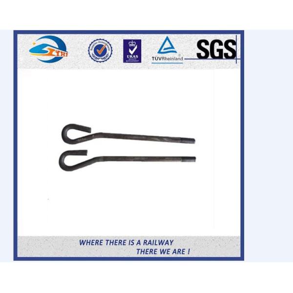 OEM Galvanized Railway Track Spike / Railroad Track Spikes 3/8X3/8X