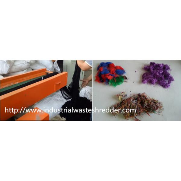 Industrial Plastic Film Shredder Rotating Knife For Polypropylene Fiber Scrap