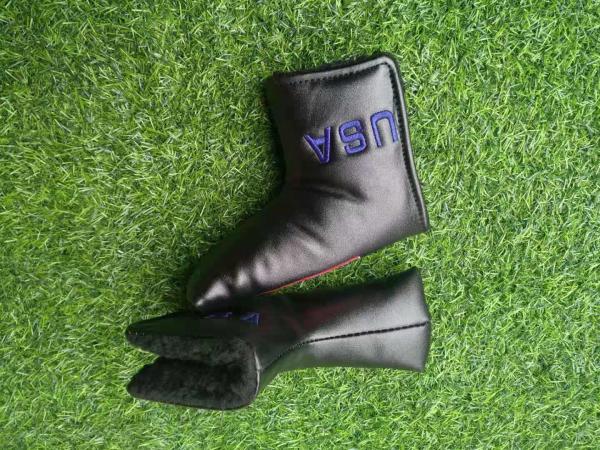 club cover , Golf head cover , USA golf head cover , putter headcover ,  USA headcover