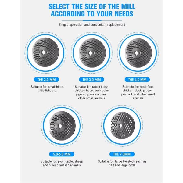 Mini Chicken Cattle Animal Feed Food Pellet Making Machine Poultry Feed Pellet Mill Pelletizer Machine Spare Parts