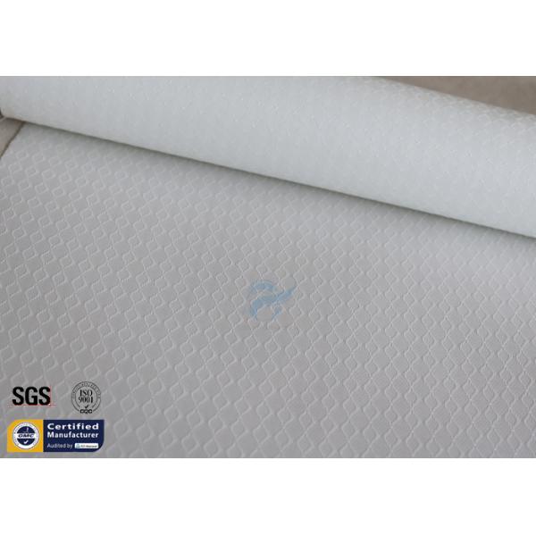 покрытая силиконом ткань рисбермы ББК ткани 0.25мм стеклоткани 300ГСМ белая гибкая