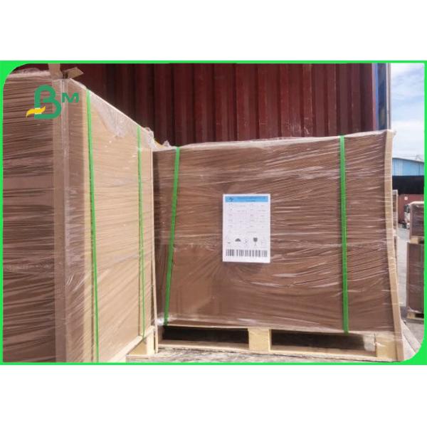 СГС одобрил трудную бумагу вкладыша жесткости 90гсм естественную Брауна Крафт для сумок цемента