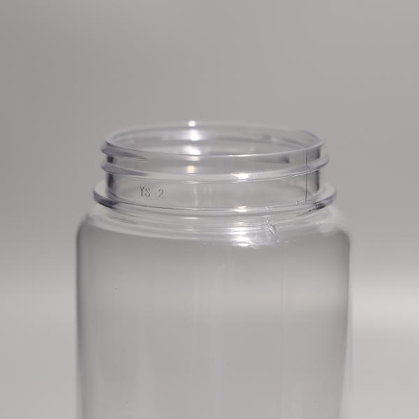 500ml Durable Plastic PET Bottle With Screw Lid Tight Sealing For Juice Storage
