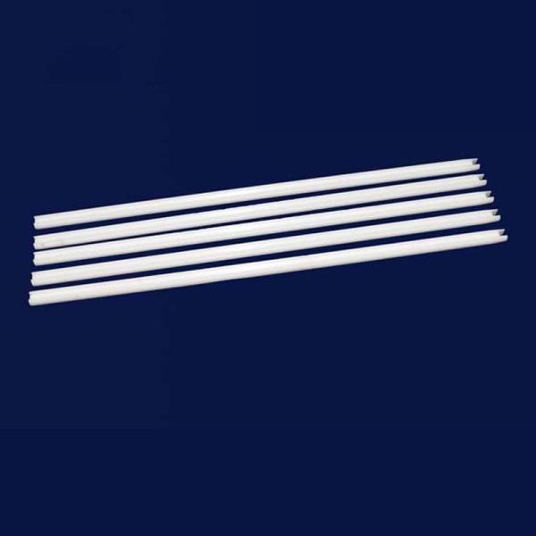 Alumina industrial Rod cerâmico Corrossion da precisão resistente para a fabricação do derretimento