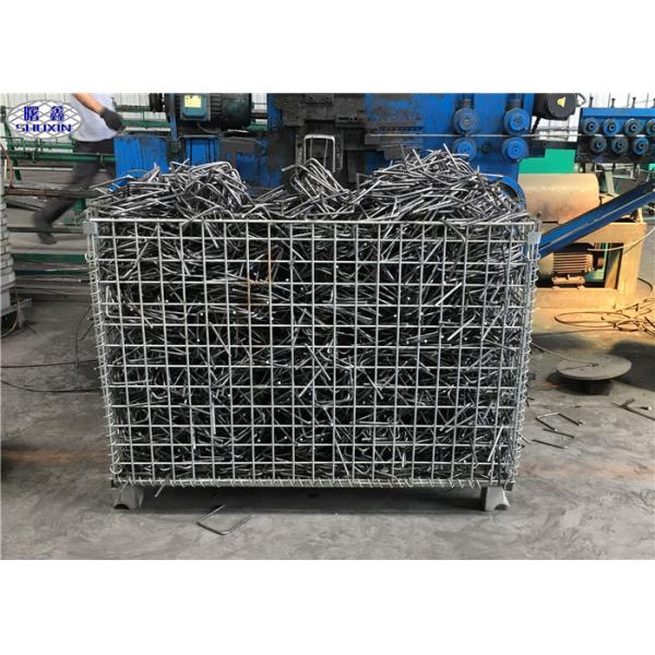 Клетки паллета ячеистой сети хранения мастерской, гальванизированная сваренная п