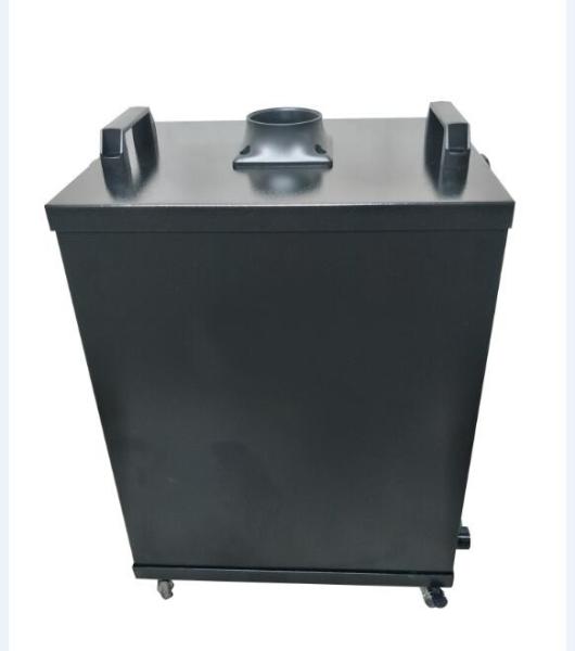 Black Color Smoke Benchtop Fume Extractor With 450m3 / H Systemic Flow