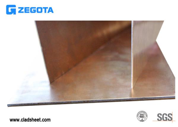 Explosion Welding Thickness 70mm Copper Clad Steel Sheet