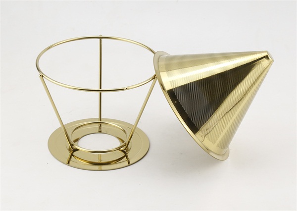 Pour Over Paperless Coffee Dripper 92mm Height With Detachable Stand