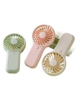 Portable AA Battery Handheld Fan 2W Power 3V Voltage Single-speed Mode Includes