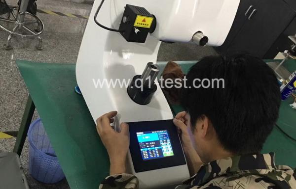 Analog 10X Microscope Touch Screen Micro Vickers Hardness Tester with Error Compensation