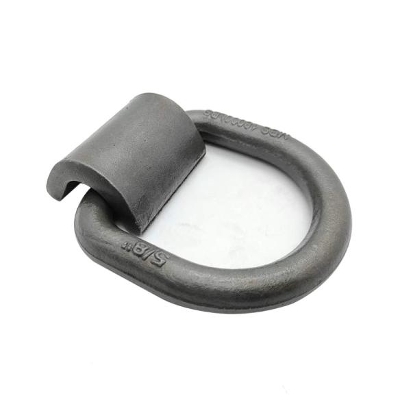 Carbon Steel Heavy Duty Trailer Weld On D Ring Forging Process and Surface Treatment