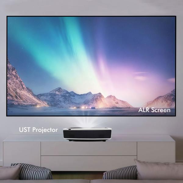 Ultra Short Throw Laser Projector 5000 ANSI Lumens Immersive Projection