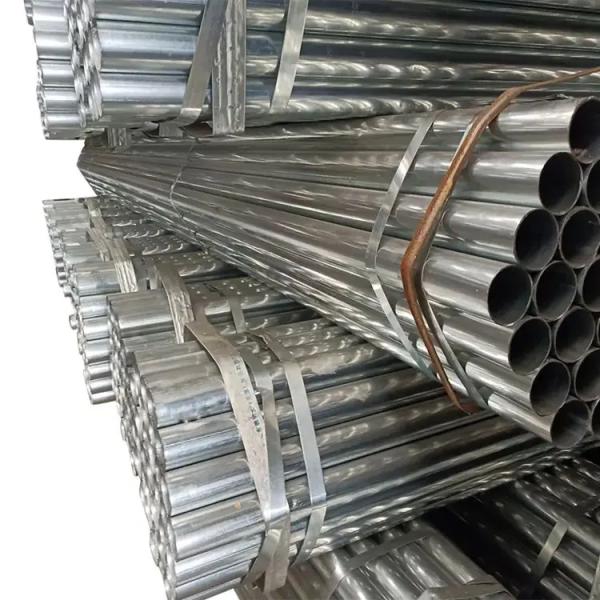 GB/T13793-1992 Tubo revestido de zinco de 600 mm Tubo de aço galvanizado de 12 m