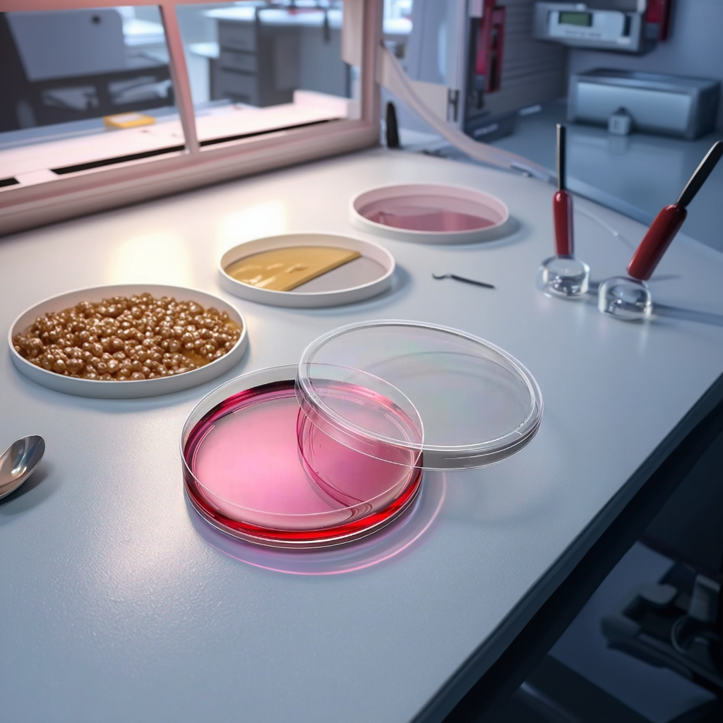 Sterilized 90x15mm Disposable Plastic Petri Dish Low Price Cell Culture Dish for Lab Medical Use
