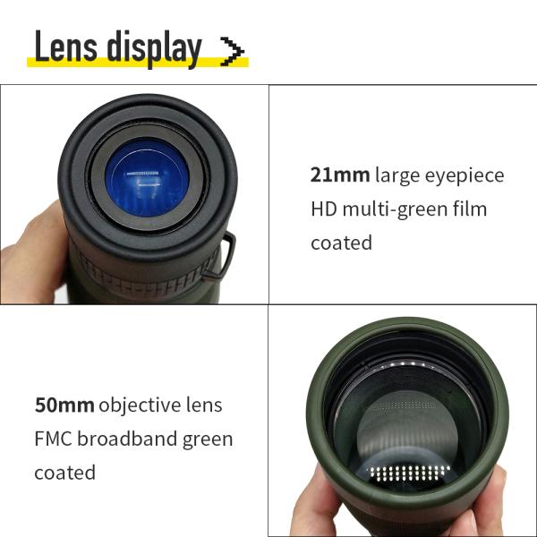 Подарки людей призмы телескопа BAK4 сигнала наивысшей мощности 10-30X50 Monocular для наблюдать птицы