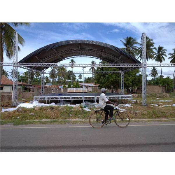 этап представления события концерта музыки на открытом воздухе