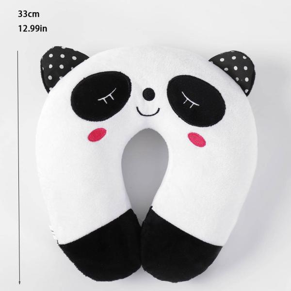 Custom Stuffed Panda Design Plush Soft Pillows for Kids Anti-pilling Eco-friendly