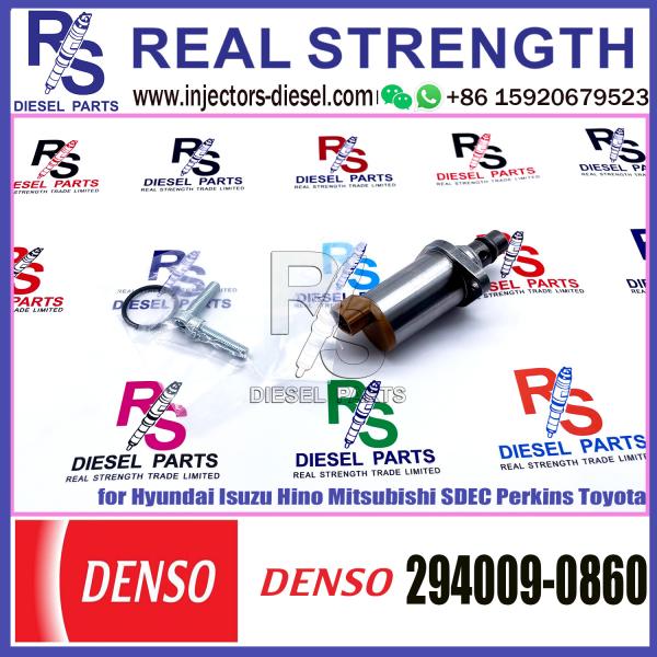 Válvula de controle 294009-0860 da sução de DENSO aplicável a Hyundai Isuzu Hino Mitsubishi SDEC Perkins Toyota