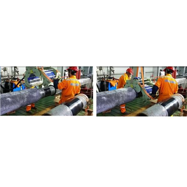 El generador de calefacción de inducción de IGBT para el tubo coloca la capa anticorrosión común con el inductor manual de la base partida de la abrazadera