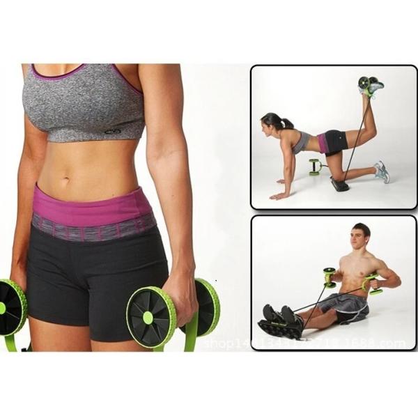 Колесо высокое ElasticTube тренировки ноги ролика Ab колеса многофункциональной веревочки напряжения двойное