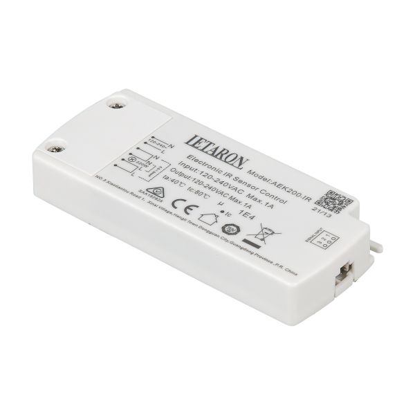 Private Label IR/PIR Motion Sensor with Custom Logo & Packaging AC IR Hand Wave Sensor Switch With High Input Voltage 120V-240V