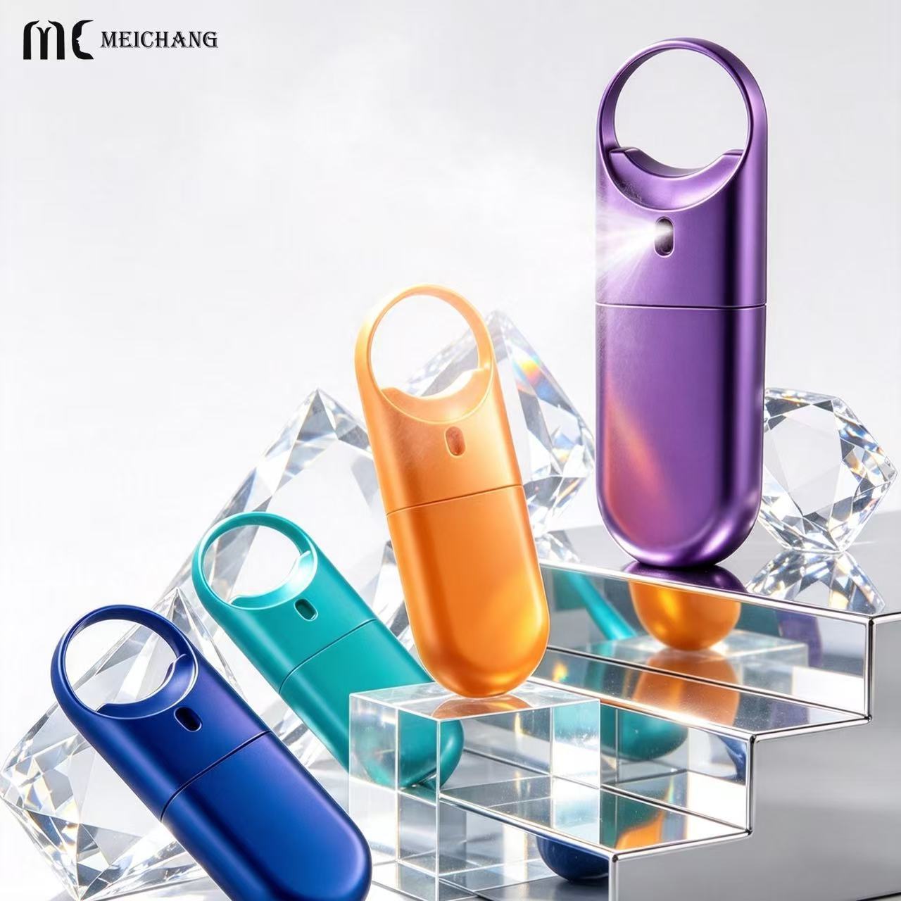 10ml, 15ml, and 20ml Portable Fine Mist Spray Bottle with Integrated Hanging Loop (MC-1210)