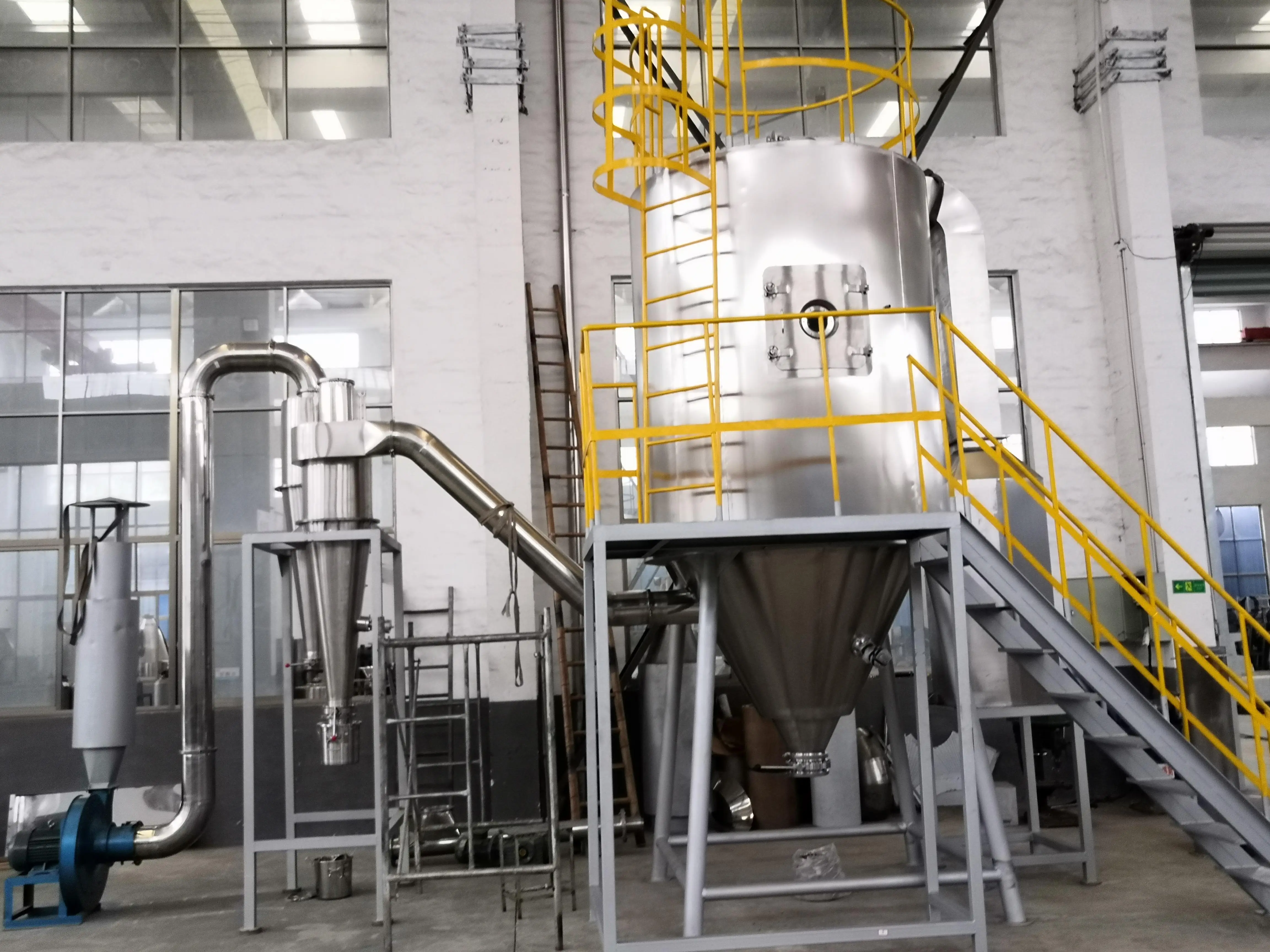 Steam Spray Dryer For Silica Offers Fast Drying Speed And Can Be Customized To Meet Specific Requirements.