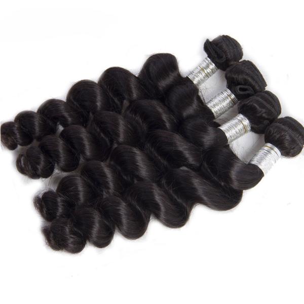 Fast Shipping Unprocessed Peruvian Human Hair Weave Virgin Loose Wave Hair