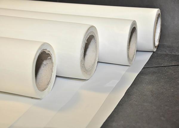 Plain Weave Polyester Screen Printing Mesh White Yellow Color Ceramic Decorating